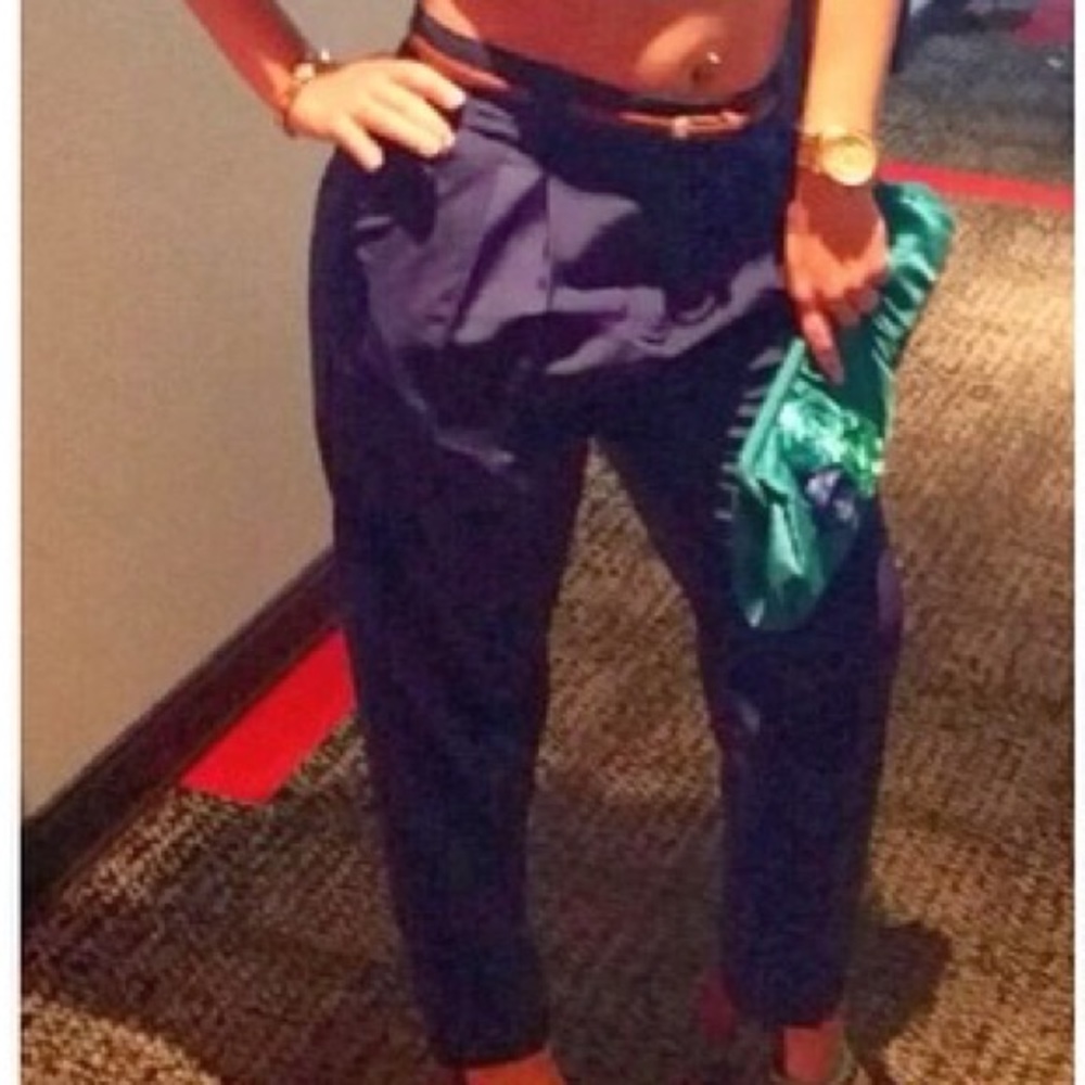 High waist slacks